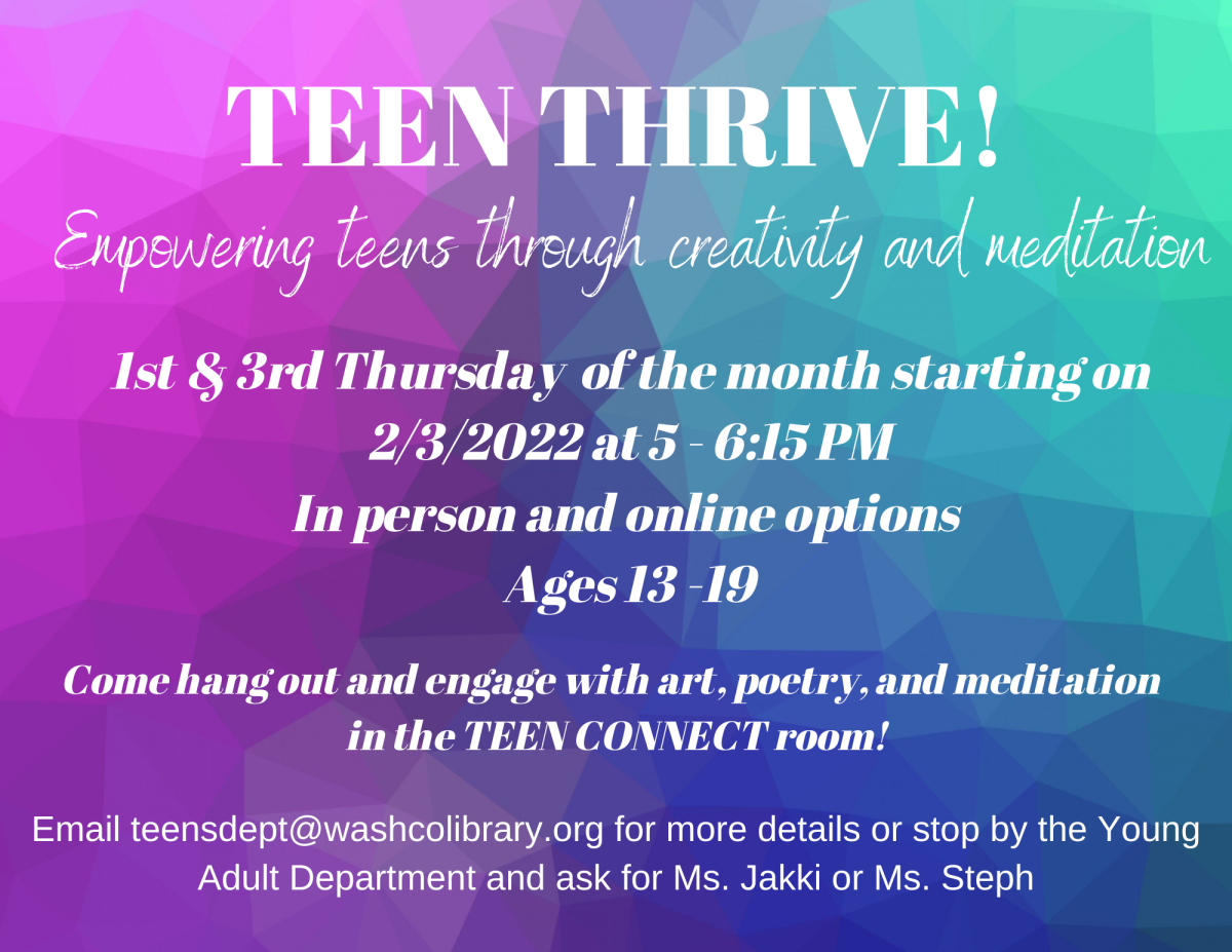 Empowering teens through creativity and meditation