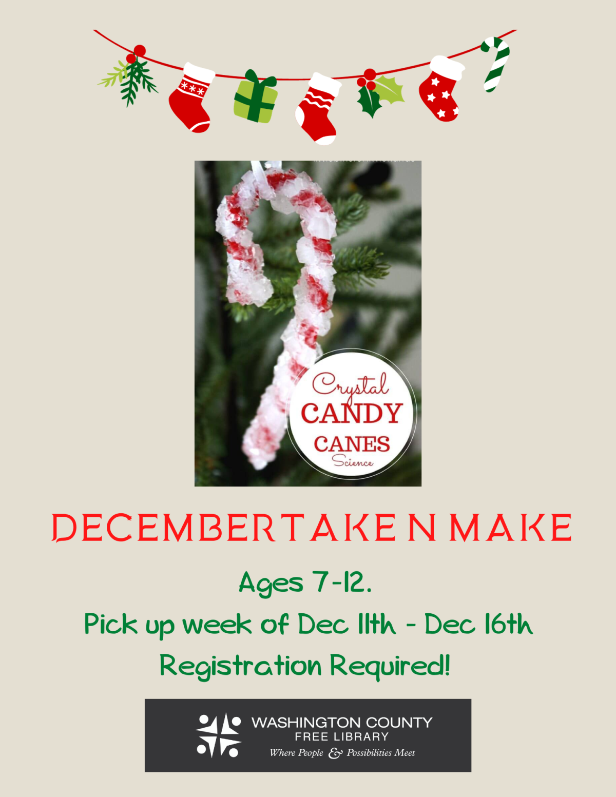 December Take and Make STEM Project 