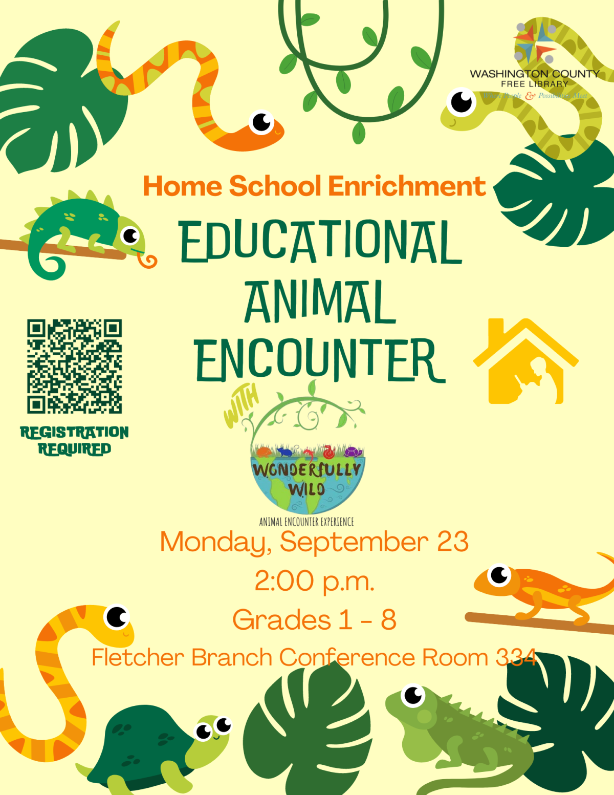 Animal Encounter for Home Schoolers 