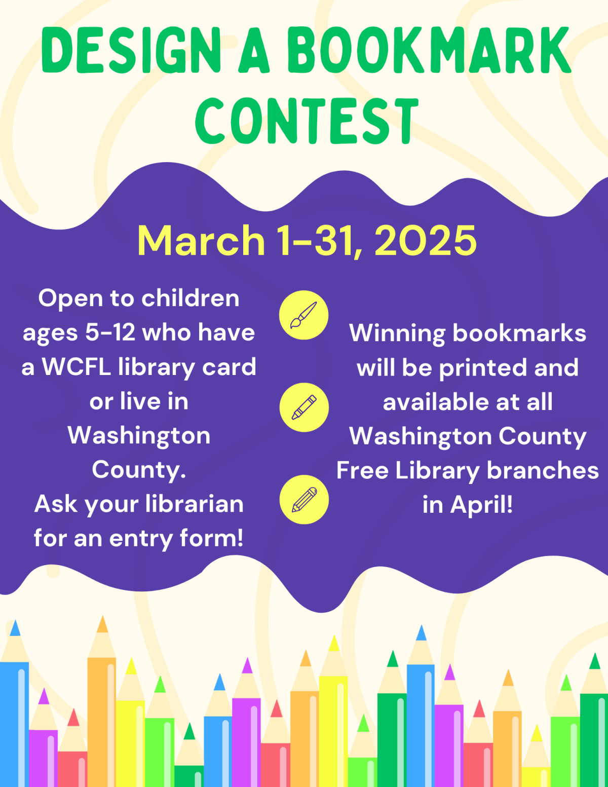 bookmark contest information