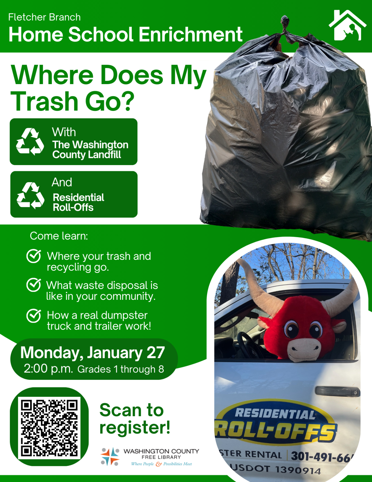 Where Does My Trash Go Poster