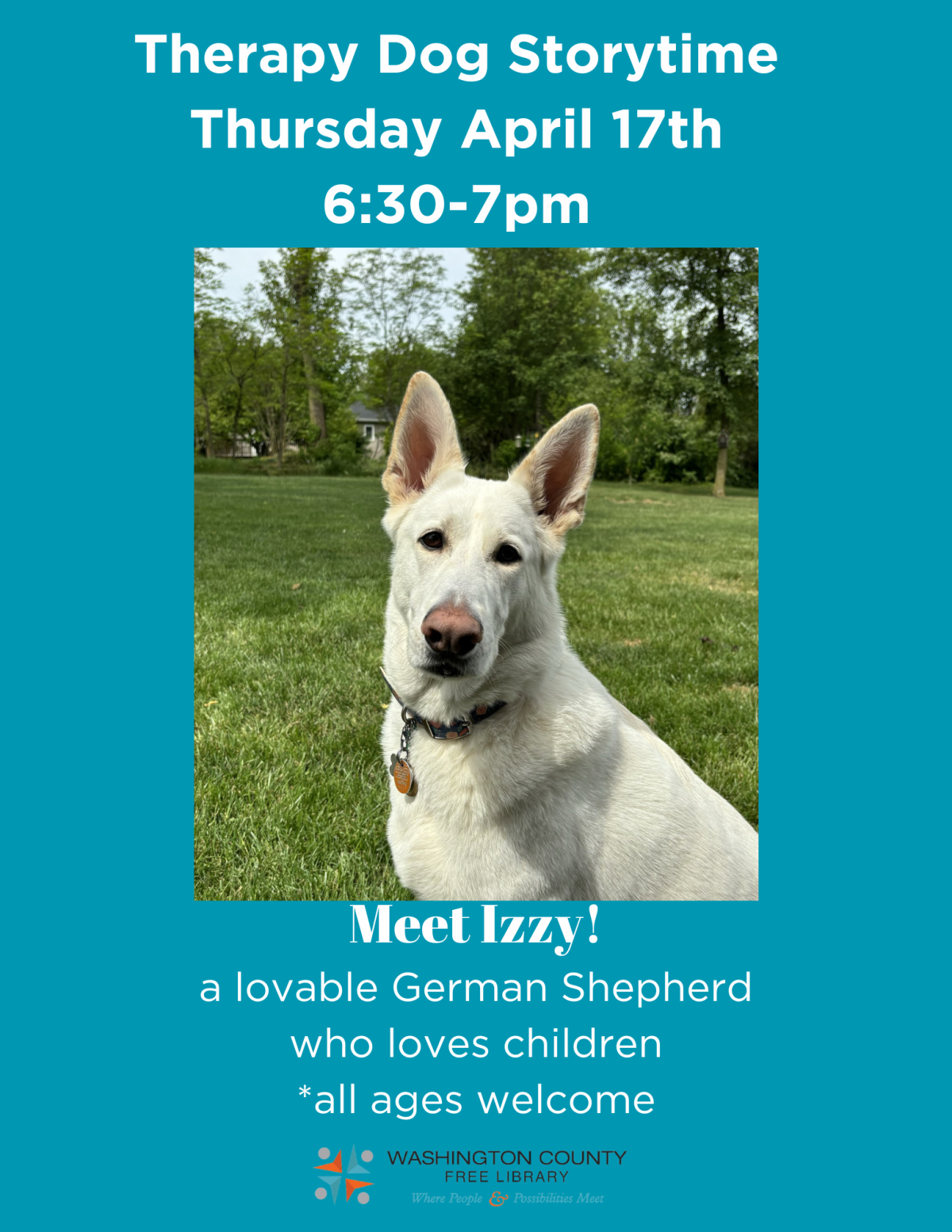 Therapy Dog Storytime