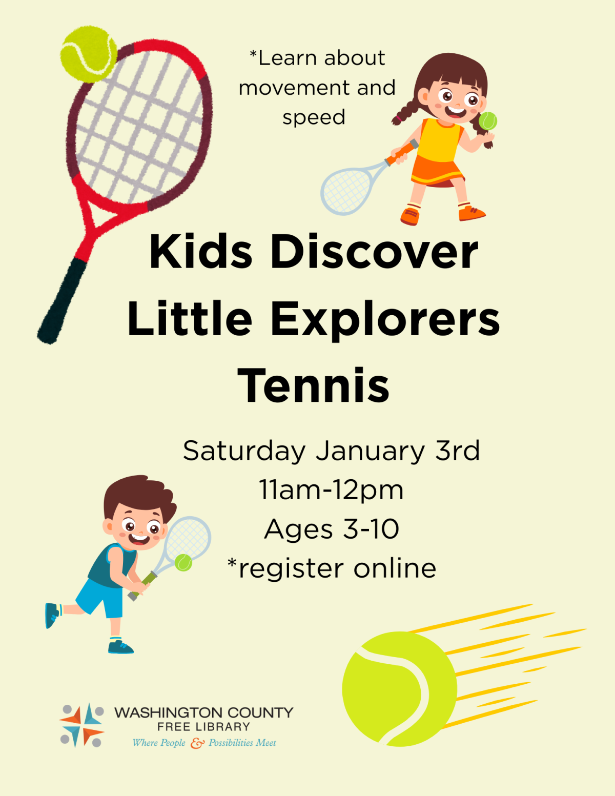 Kids Discover/Little Explorers: Tennis