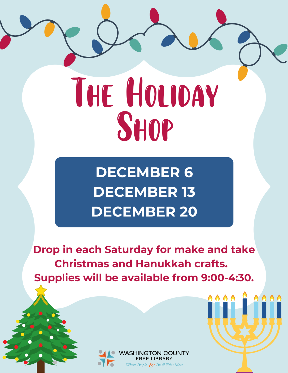 holiday shop details