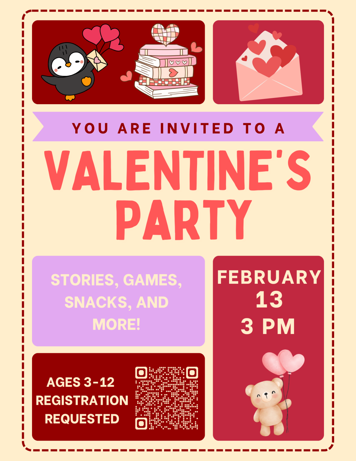 valentine's party information