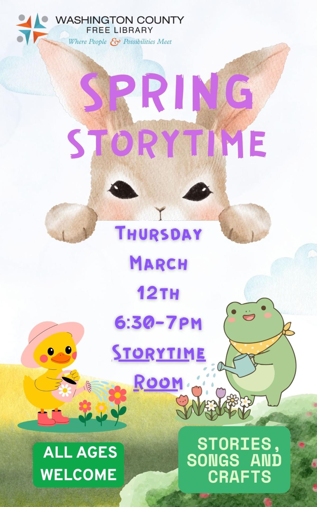 Spring Storytime